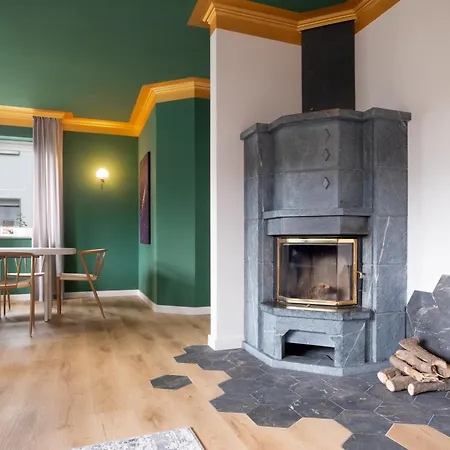 Lenhaus Mit Kamin & Garten - Im Gruenen Ferienhaus