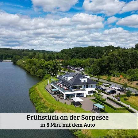 Lenhaus Mit Kamin & Garten - Im Gruenen Sundern