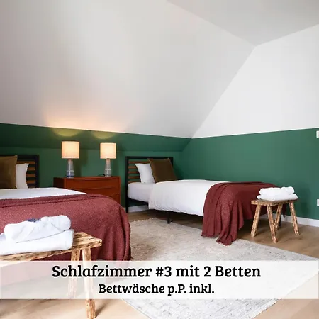 Ferienhaus Lenhaus Mit Kamin & Garten - Im Gruenen