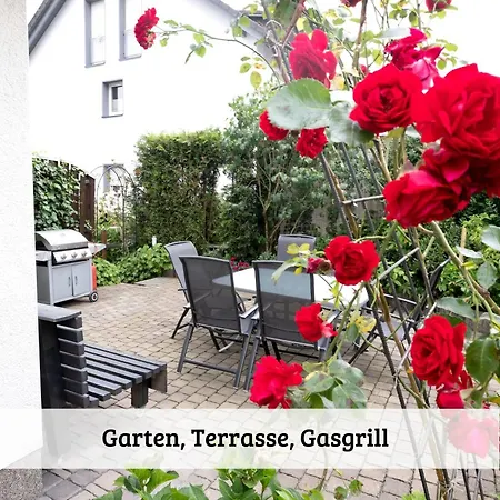 Lenhaus Mit Kamin & Garten - Im Gruenen Ferienhaus *